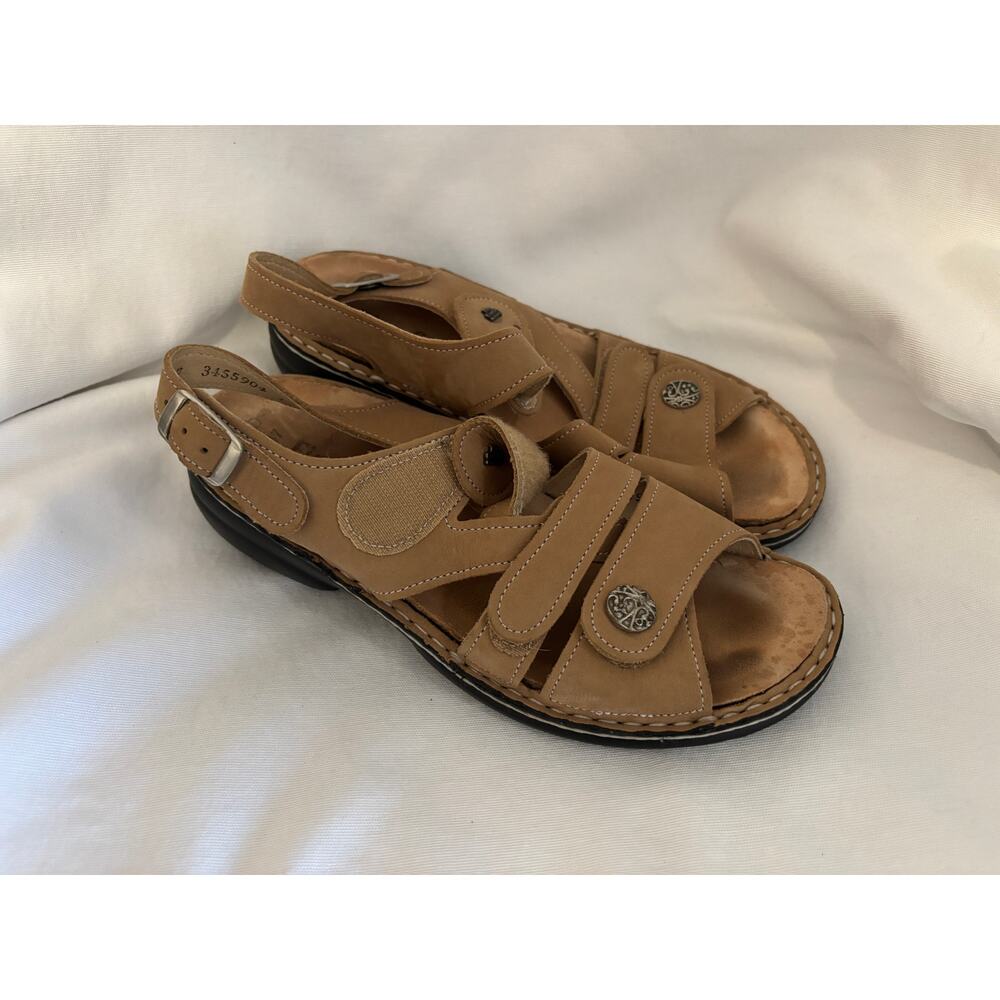 Finn Comfort Shoes Leather Sandals Womens Size 37